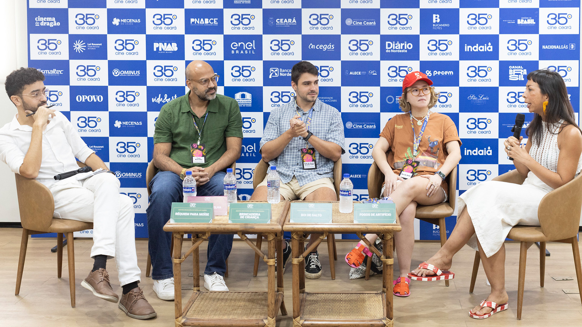 Debate com realizadores de quatro curtas da Mostra Competitiva Brasileira de Curta-metragem é feito nesta quarta-feira (24)