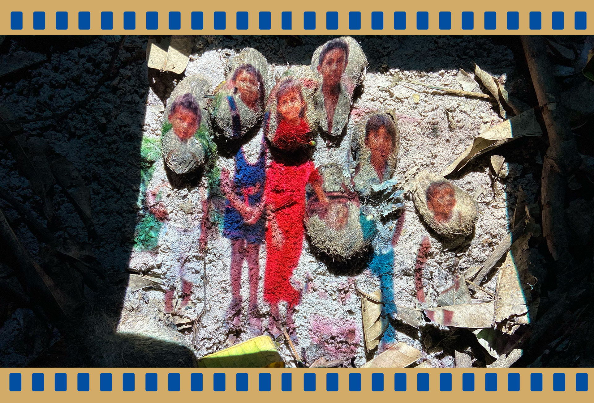 Na estação das mangas, ela alimenta o bairro inteiro